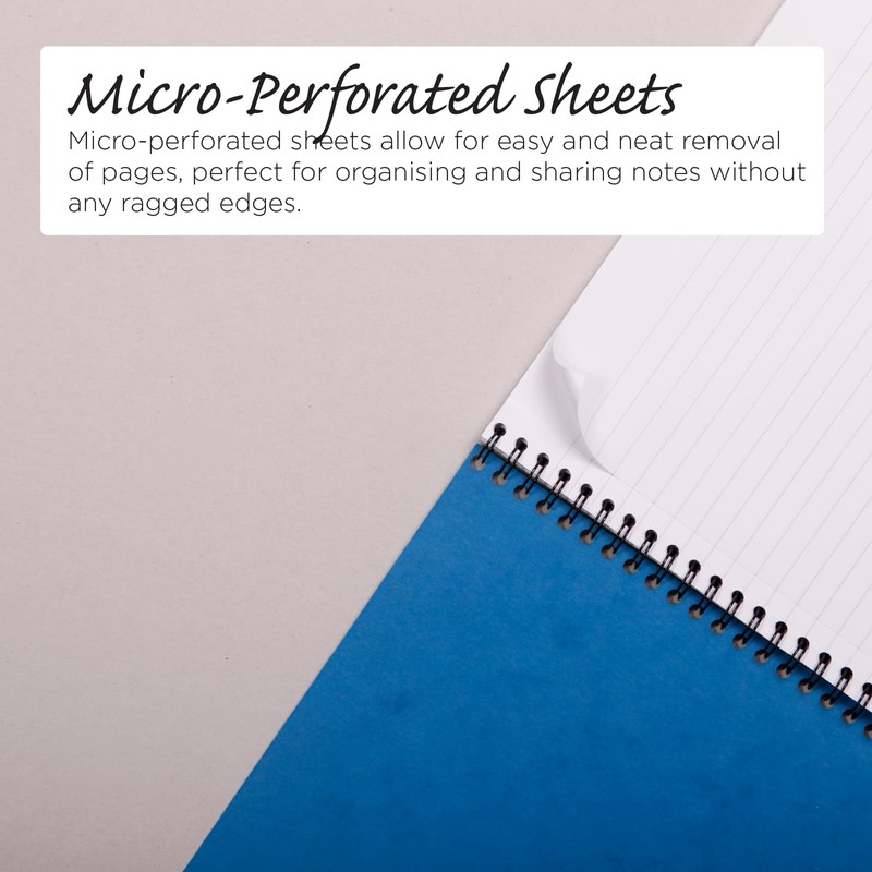 Clairefontaine 4853Z Notebook Europa Notemaker with Spiral Bound 60 Sheets