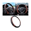 XINLIYA Car Steering Wheel Cover, Elastic Stretch Sport Leather Vehicle