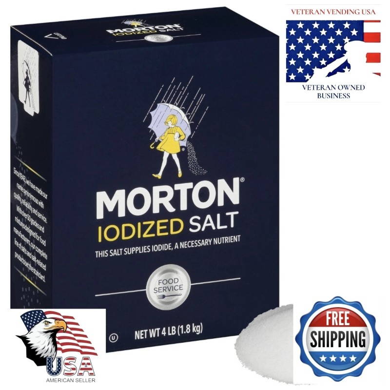 Morton Iodized Table Salt - 4lb.