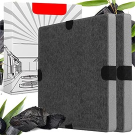 INTESIA® Activated Carbon Filter Similar to DKF12-1 or 6228731 Fits Miele Cooker Hood DA269-4 / DA279-4 / DA390 / DA420 / 28996265D (Pack of 2)