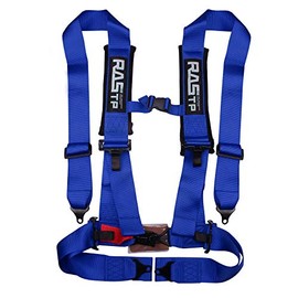 RASTP 4 Point Safety Harness with 3 Inch Padding (Blue)