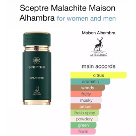 Maison Alhambra Sceptre Malachite By Maison Alhambra 3.4 EDP