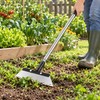 Heavy-Duty Steel Garden Weeding Shovel – Multi-Purpose Weed Removal and
