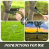 Sintuff 12 Set Tree Stakes and Supports Kit for Anti
