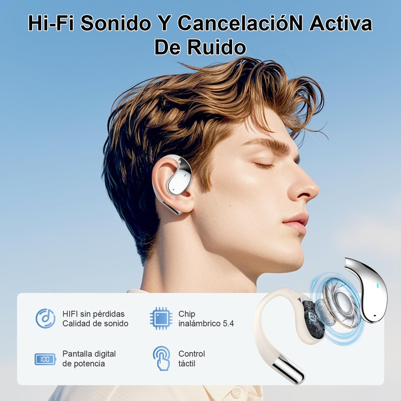 Dolisbie Auriculares de Traducción de Lenguaje AI, Language Translator en
