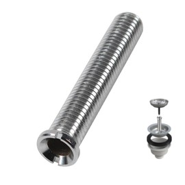 GIONAR 70 mm Hollow Screw Sink, Brass Drain Strainer Screw for Strainer Basket Valves Valve Drains 1.5 Inch and 3.5 Inch Accessories for Kitchen Sinks Drain Valve