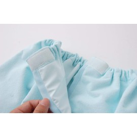 Toka Woolen Fabric Waterproof Wrap Skirt For Sleeping Indoor Use Fully Washable Ok Little Leak Proof Blue