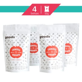 Crunchis de verduras de jitomate y albahaca - paquete de 4