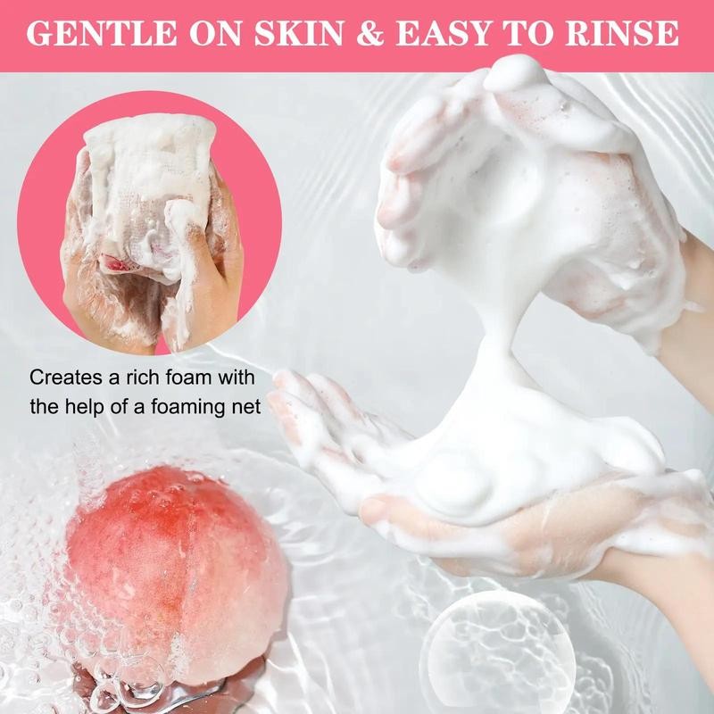 Peach-Scented Intimate Care Set, 2 Pieces – Moisturizing Oil &