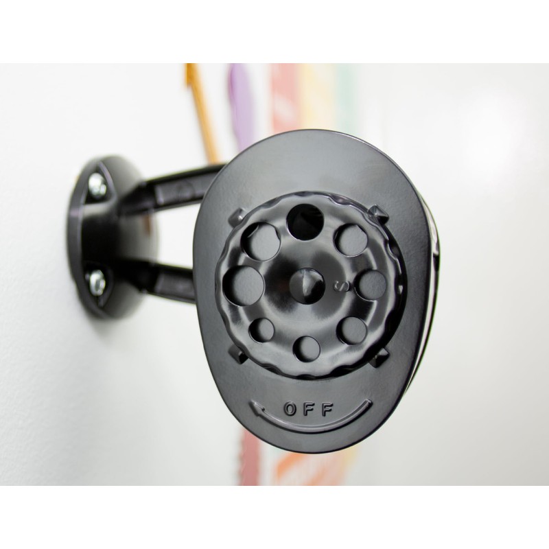 Bostitch Office Wall Mount Manual Pencil Sharpener, 8 Hole Dial,