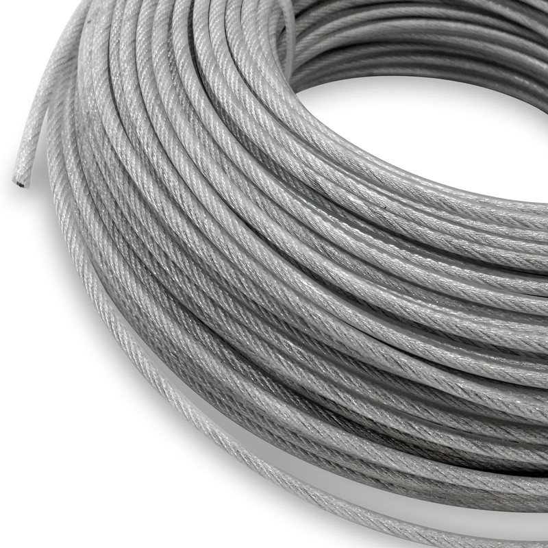 Akuoly Grass Strimmer Line Nylon Steel String Trimmer Spool 2.4mm