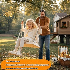 ZRruoin (2 Pack) Heavy Duty Swing Chains 440LB Capacity - Stainless Steel Hanging Chair Chains with Carabiners for Swing Set Accessories, Yoga Trapeze, Hammock Chair, Indoor Outdoor Gym