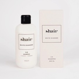 Shair White Diamond Shampoo - Physiological, Softening, Brightening and Cleansing for Treated Hair 250ml