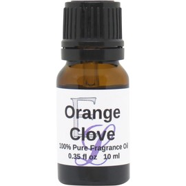 Orange Clove Fragrance Oil by Eclectic Lady, 10 ml Premium, Long Lasting Diffuser Oils, Aromatherapy