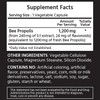 ML Naturals Standardized Propolis 1200 mg 180 Vegetable Capsules. Supports
