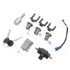 Car Full Lock Cylinder Key Set MR259111 Replacement for Mitsubishi
