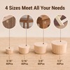 200 Pcs Wood Plugs, 4 Sizes (3/16", 5/16", 3/8", 1/2")