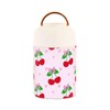 SDMKA 16OZ Vacuum Insulated Food Jar Cherries Leaves Bows Stainless