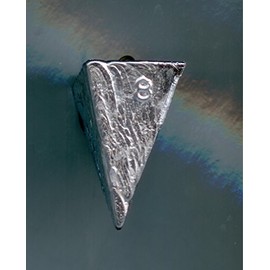 S & J's TACKLE BOX 8 OZ Pyramid Sinker, 10 PER Pack