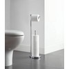 SunnyPoint Free Standing Bathroom Toilet Paper Holder Stand with Reserve,