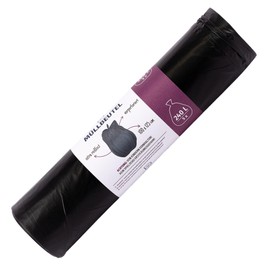 Schwerlast Müllsäcke 240L, Schwarz, 48µm - BLIX | Reißfeste Müllbeutel 100x125cm für 240 Liter Tonnen | Perfekt für Bau & Garten