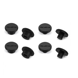 COONIUM 8-Pack Road Bike Hydraulic Disc Brake Bleed Nipple & Screw Dust Covers – Premium Rubber Oil Nozzle Caps for Shimano 105 R7170, Ultegra R8170, Dura-Ace R9270 Caliper Protection