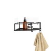 Umbra Cubiko Shower Corner Shelf, Metal Floating Shelves with Adhesive