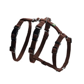 HUNTER Escape-proof harness Vario Rapid, M brown, Nylon