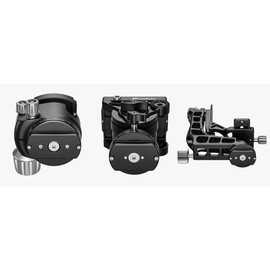 Leofoto 037881 P-LH47 Shoe Plate Quick Release Plate for Head Base Diameter 2.4 inches (60 mm) Compatible with Head Mounting Screws 3/8"-16 Compatible with Arca Switzerland, Aluminum