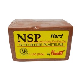 Chavant NSP Hard (Brown) - 1/2 Case 10 Bricks