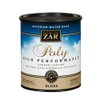 ZAR Clear 32612 1 Quart Gloss Exterior Water Based Polyurethane,