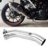 Motorcycle Exhaust Middle Pipe Stainless Steel Mid Link Exhaust System