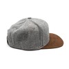 Hand und Feuer Snapback Cap Casual Business One Size, lightgrey