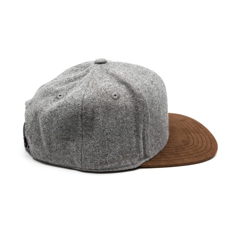Hand und Feuer Snapback Cap Casual Business One Size, lightgrey