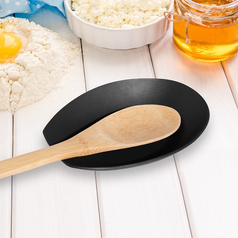 Oggi Spooner Stainless Steel Spoon Rest - Mess Free Cooking,