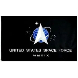 3X5 FT FLAG United States Department of Space Force Banner Military US Celestial