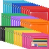 Lincia 50 Pack Pencil Pouches Bulk for 3 Ring Binder