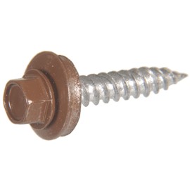 The Hillman GroupThe Hillman Group 35283 Self-Piercing Sheeters Screw Brown 10 x 1 40-Pack