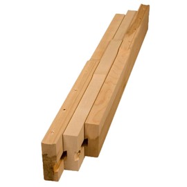 Osborne Standard Wooden Table Slide Set, 26" Standard Table Slide (Allows for 26" Opening), Standard Table Extension for Table with 4 Legs