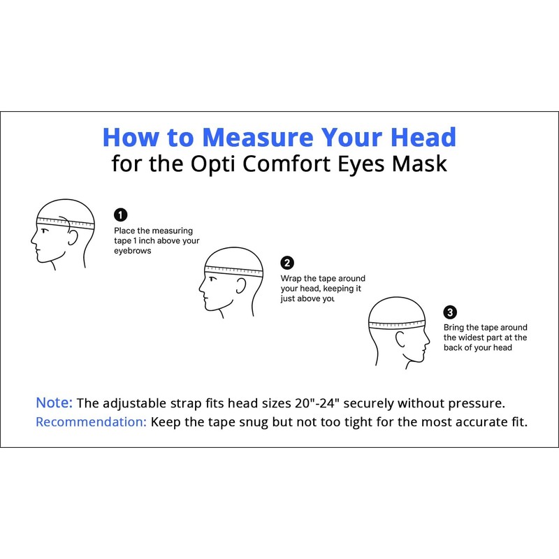 Sleep Mask for Cataract & LASIK Recovery – 3D Contoured