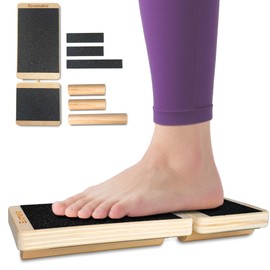 Evomake Foot Strengthener - Ankle Balance Board for Plantar Fasciitis, Foot Arch Stretcher, Sprained Ankle Recovery, Stability Exercises & Posture-Correction | Single-Leg | Non-Slip | AKS-2506F