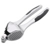 MANPANY Multifunktions Edelstahl Knoblauchpresse Knoblauch Ingwer Squeeze Crusher Slicer Werkzeug