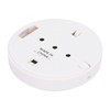 Wired Glass Break Detector Round Door Window Breakin Sensor Tamper