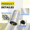 4 Inch Exhaust Pipe, 4'' Aluminized Steel Straight DIY Custom