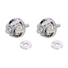 Kitaco 506-1300290 Union Bar End Cap (Plated) Monkey 125 (JB02)