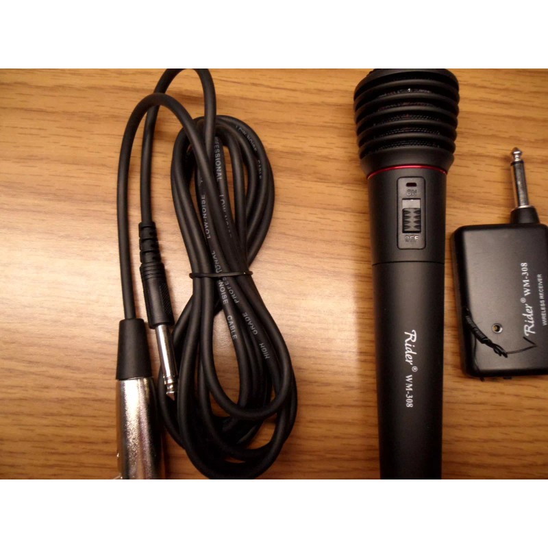 Rider Wireless Microphone and receiver WM-308