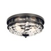 Edwarmlux Flush Mount Ceiling Lights, 2-Light Farmhouse Close to Ceiling