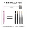 Lápiz De Maquillaje 4 En 1 Herramienta, Lápiz De Cejas