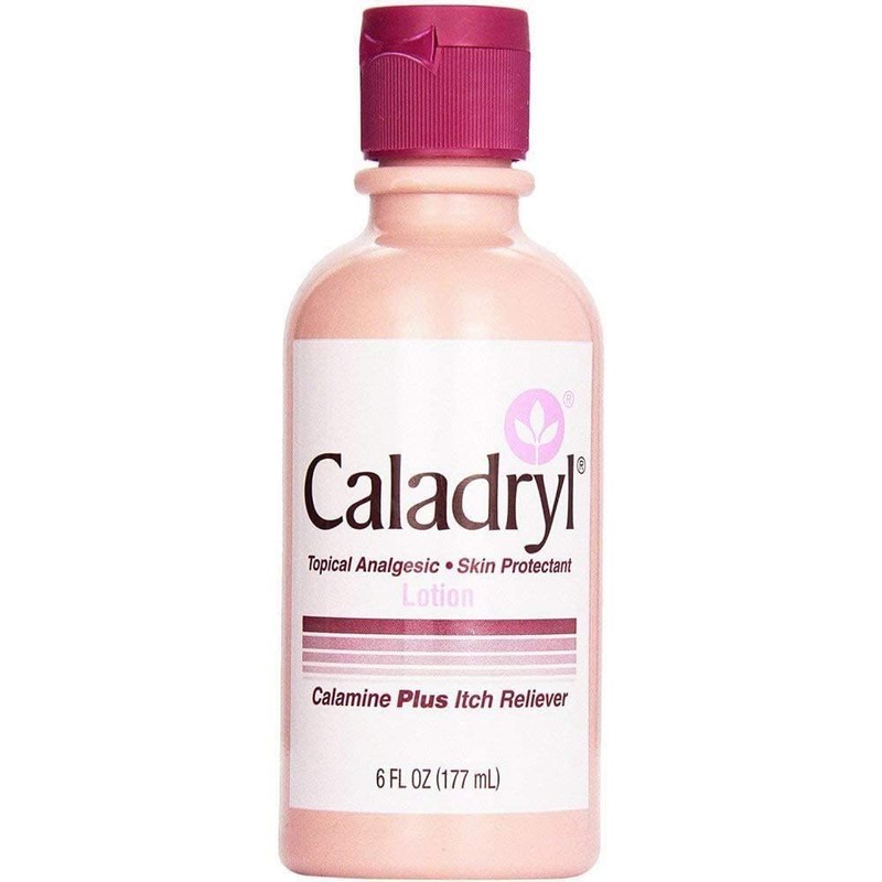 Calamine Lotion by Caladryl, Skin Protectant plus Itch Relief, 6