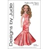 Designs byJude Night at the Opera Doll Clothes Sewing Pattern
